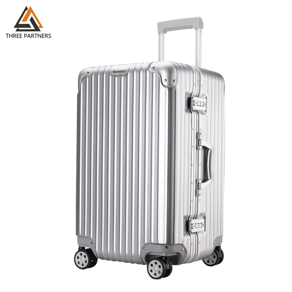 

Aluminum Frame Trolley Luggage TSA Customs Lock Hardside Rolling Spinner Luggage Carry-On Suitcase Hard Shell Travel Box NEW