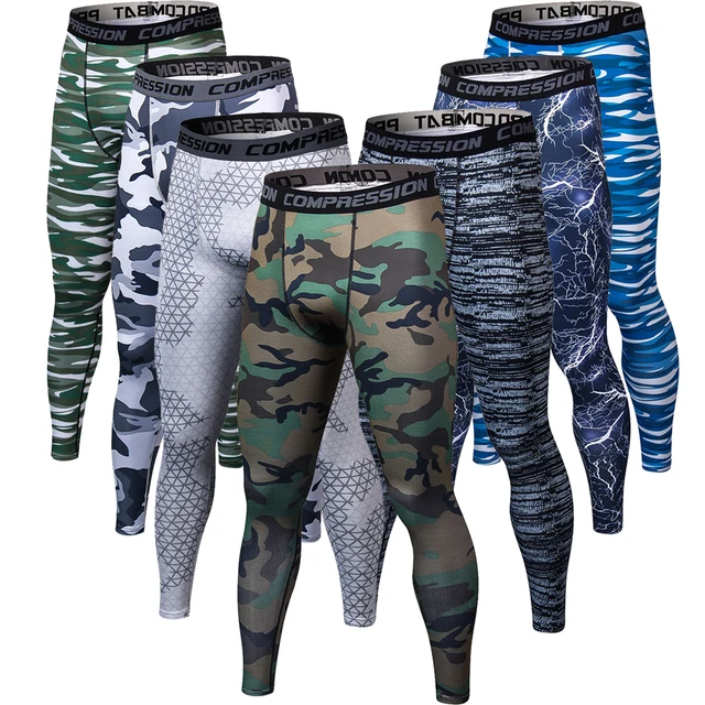 3D printing Camouflage Pants Men Fitness Mens Joggers Compression Pants ...