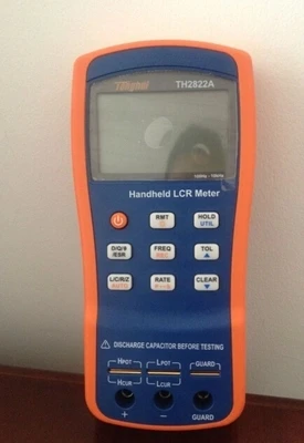 

Fast arrival Handheld LCR Meter Inductance Capacitance Resistance LCR QZD ESR DEG Tester 100-10KHz USB TH2822A
