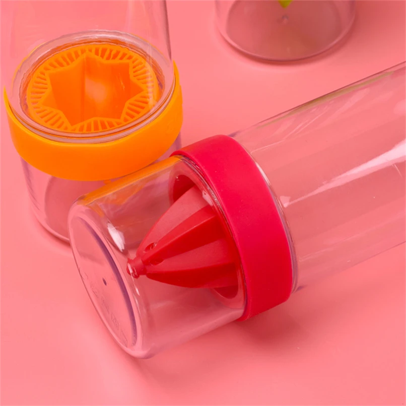 750ml Shaker Bottle Plastic Water Bottle Fruit infusion Drinking Bottles Sports Bottle Juice lemon Portable Camping Tour Kettle