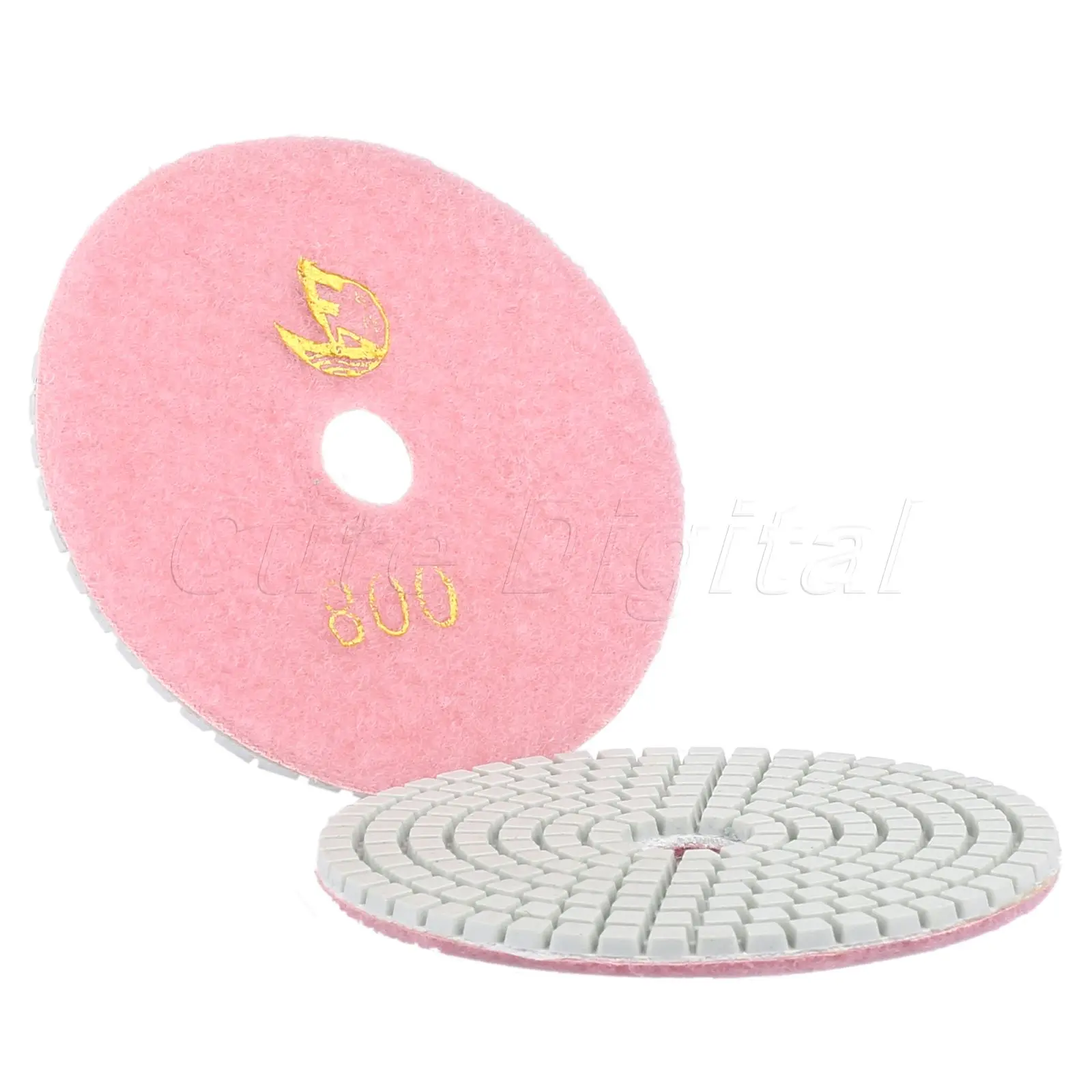 1PC Dremel Accessories 100mm Wet/Dry Granite Concrete Marble Diamond Polishing Pads Disc Sander