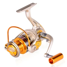 Спиннинговая Рыболовная катушка 10+ 1 подшипниковая шариковая катушка 5,5: 1 металлическая Катушка спиннинговая Катушка лодка рок рыболовное колесо NP2