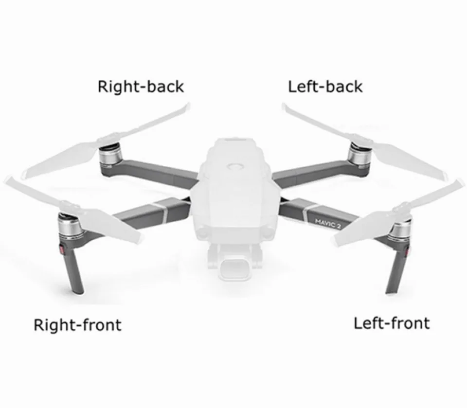 Genuine Like New Motor Arms for DJI Mavic 2 Pro Zoom Front