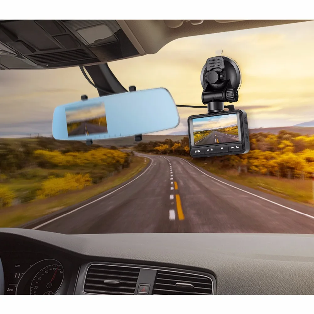 Новый Автомобильный dvr Dash Cam FHD 1080P автомобильный видеомагнитофон на 30 кадров в