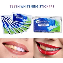28 шт./14 пар, временные отбеливающие полоски для зубов, зубные 3d белые гигиенические средства для ухода за полостью рта, двойные эластичные инструменты для отбеливания древесного угля CW31