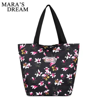 

Mara's Dream Women travel bag new High quality canvas Women bag fashion printing large capacity Women casual bag