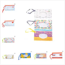 Экологически чистые влажные салфетки, сумка-раскладушка, косметичка, клатч, легко носить с собой, с застежкой, салфетки, контейнер, салфетки, чехол для переноски