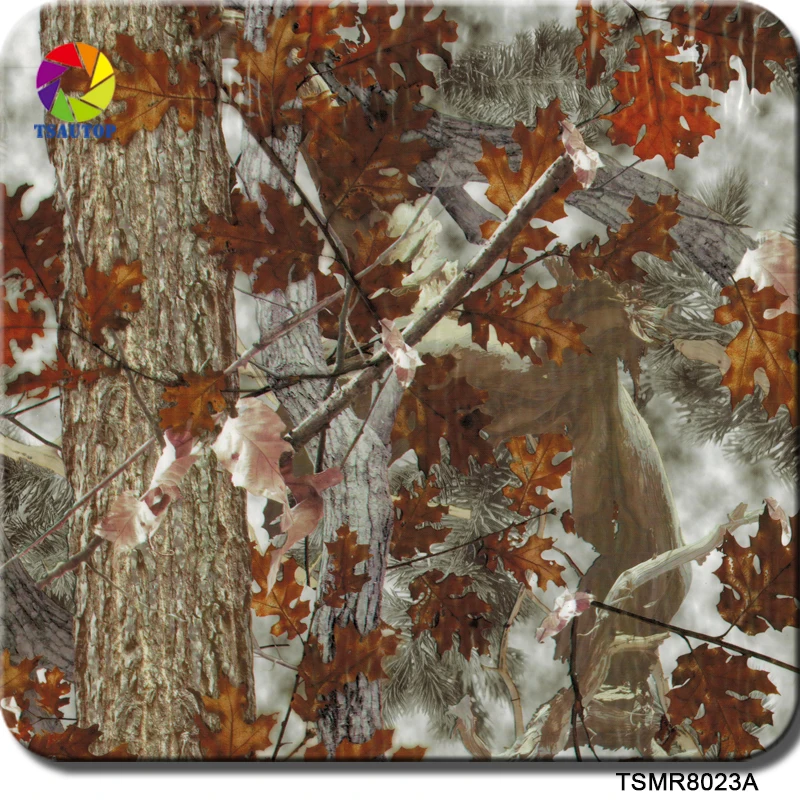 

ROYAL TSAUTOP Size 1m x 10m hydro dipping transfer For Gun aquaprint film camo Patterns Hydrographic Film WDF8023A