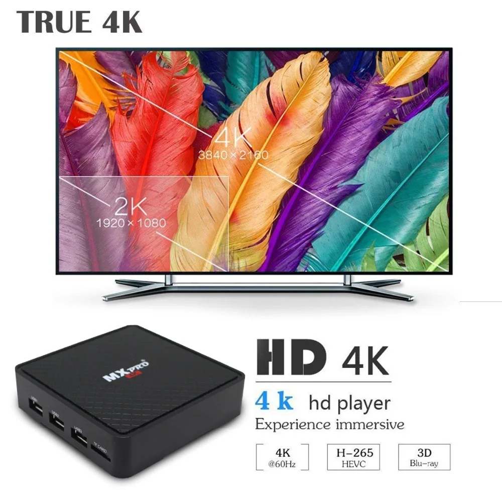 4K смарт ТВ Box Android 7. Allwinner_H3 QuadCore 1G/8G Google 4K USB2.0 Set top tv box WI-FI Media Player Декодер каналов кабельного телевидения компьютерной приставки к телевизору