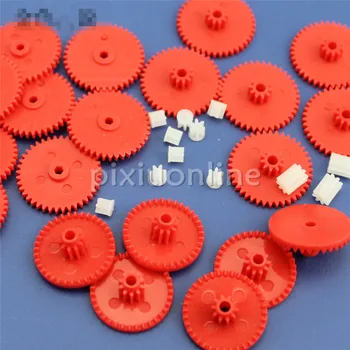 

1package include 5pcs J224 0.4 Module Multi Kinds of Gears DIY Gear Package Science and Technology Making Free Shipping Russia