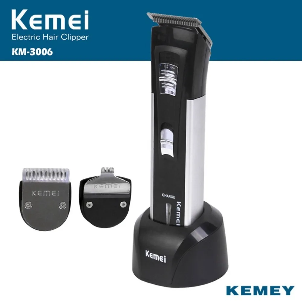 

KEMEI 3 In 1 Multifunctional Electric Barber Scissor Hair Set Clipper For Household And Professional Hair Cutter Tool
