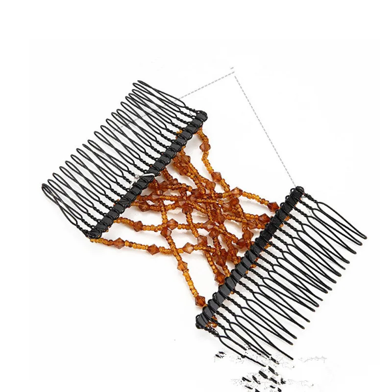 Flexible Butterfly Hair Clip Magic Elastic Hair Comb Women Hair Styling Tools Comb Professional Hair Brush Fashion Headband