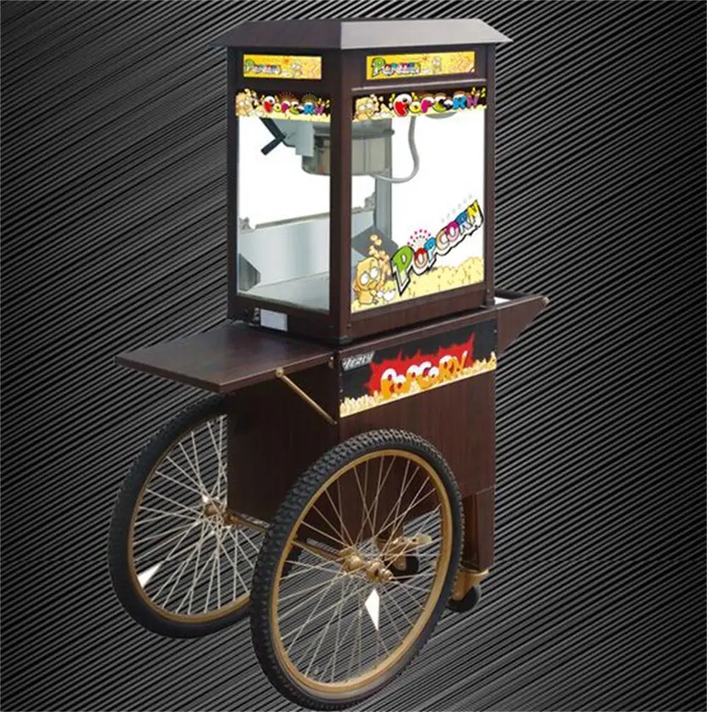 commercial automatic caramel making popcorn machine price