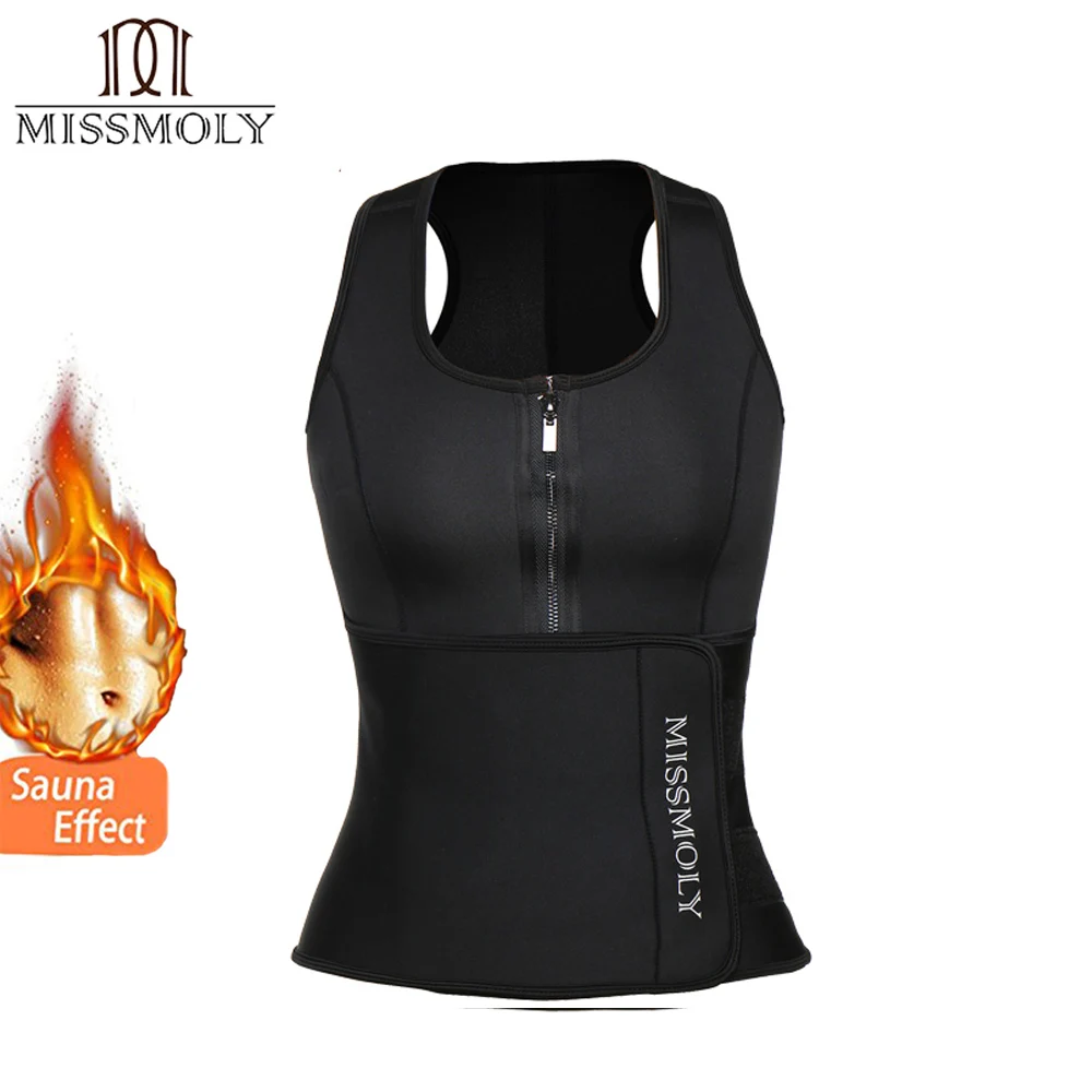 

Miss Moly Neoprene Body Shaper Sweat Waist Trainer Modeling Belt Tummy Control Sheath Fitness Slimming Shapewear Cincher Corset