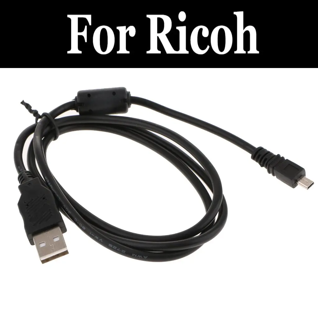 Данные кабели передачи данных и кабель питания для зарядного устройства провода шнура данных для ricoh PX тета S тета V РГ 20 30 30 W 4 4 gps 5 gps 50 6 60 M1