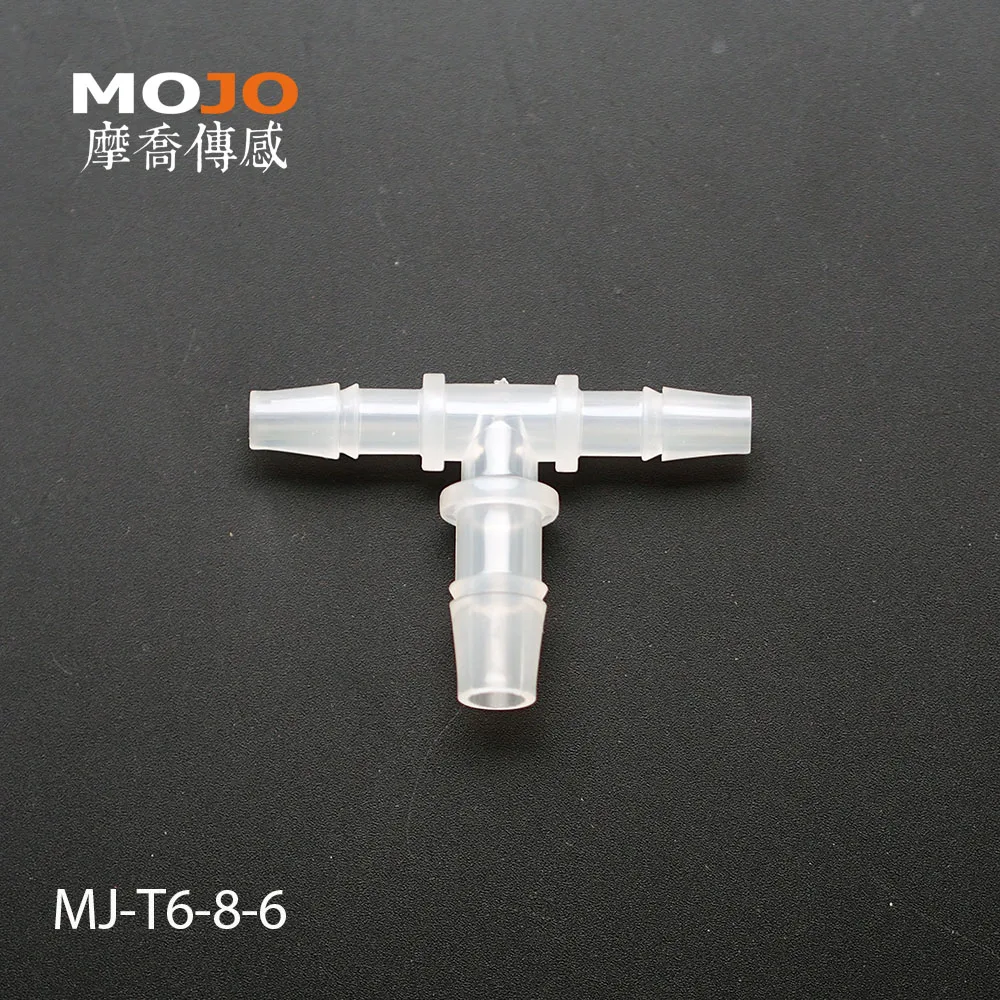 

2020 Free shipping! MJ-T6-8-6 Reducing multiple hose connector 6mm to 8mm (100pcs/lots)