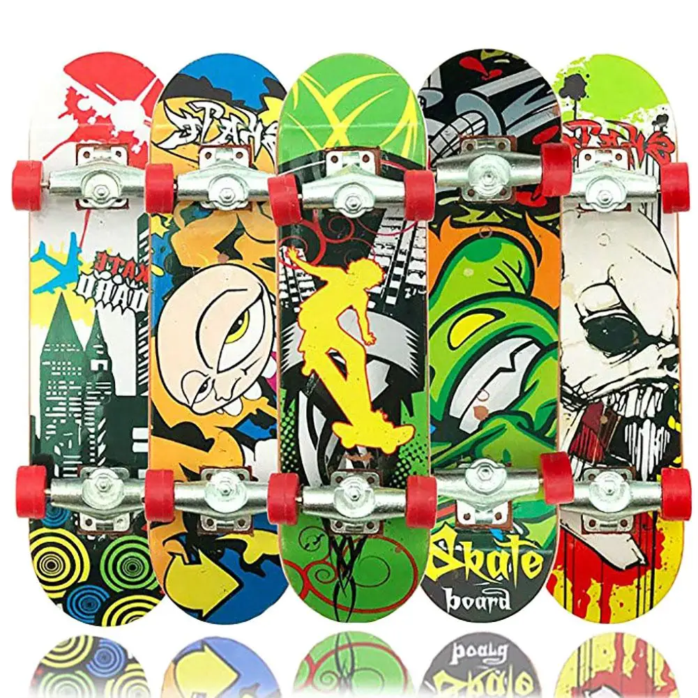 Сплав Стенд FingerBoard скейтборд мини доски для пальцев платформа для скейта скейтборд на палец для детей игрушка детский подарок печать Профессиональный