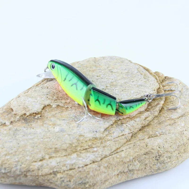 3 Segment Hard Swimbait 10cm 16g Swimbait Lifelike Fishing Lure With Two Treble Hooks Fishing Wobblers Iscas Artificiais  (5)