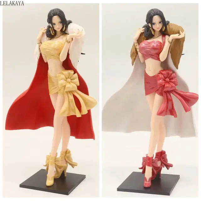 Cheap 25cm Sexy One Piece Anime Action Figure Creative Boa Hancock Christmas Style Ver Model Collectible Gift Doll Dropshipping New