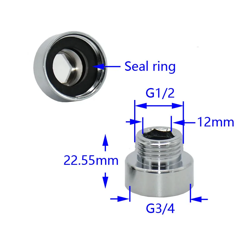 Adaptateur 3/4 femelle 1/2 male - E113821