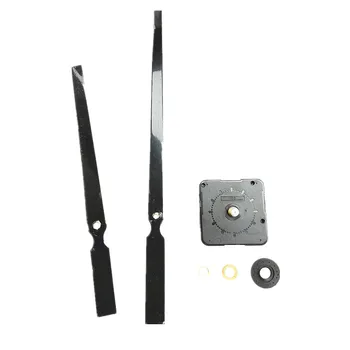 

Wholesale 50Sets 13.5MM Shaft Clock Quartz Mechanism DIY Insert Clock with Black Metal Hands