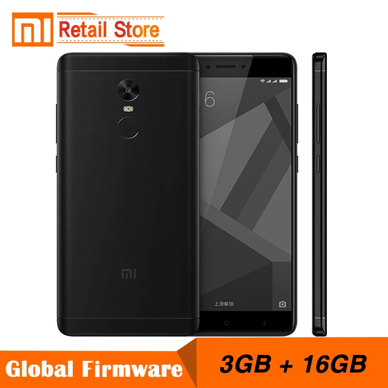 bilder für Ursprüngliche Xiaomi Redmi Hinweis 4X3 GB 16 GB Handy 4 X Snapdragon 625 Octa-core Smartphone 13.0MP 5,5 "Fingerprint ID 4G LTE bilder für Ursprüngliche Xiaomi Redmi Hinweis 4X3 GB 16 GB Handy 4 X Snapdragon 625 Octa-core Smartphone 13.0MP 5,5 "Fingerprint ID 4G LTE