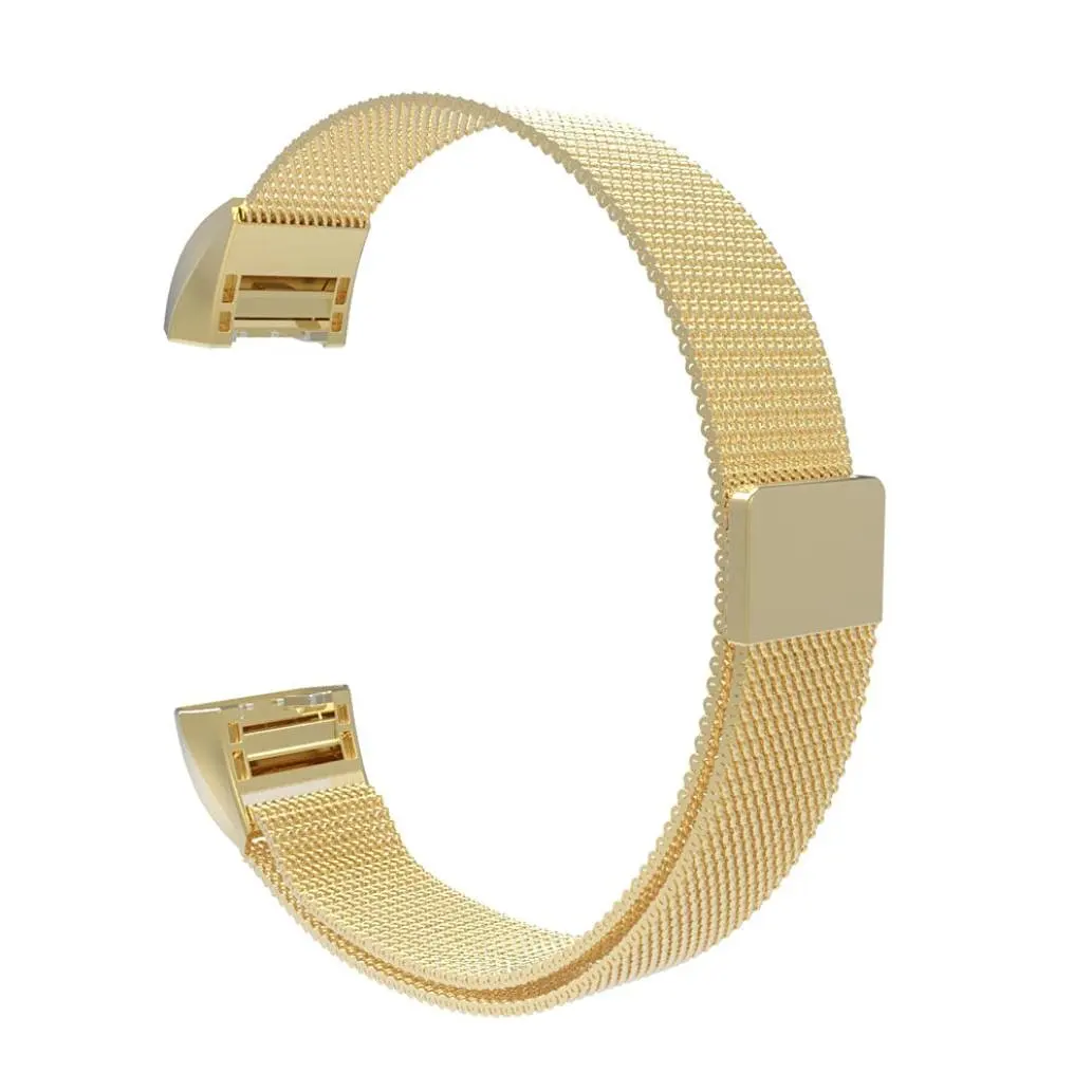 Сменный ремешок SENBONO Milanese из нержавеющей стали для смарт браслета Fitbit Charge