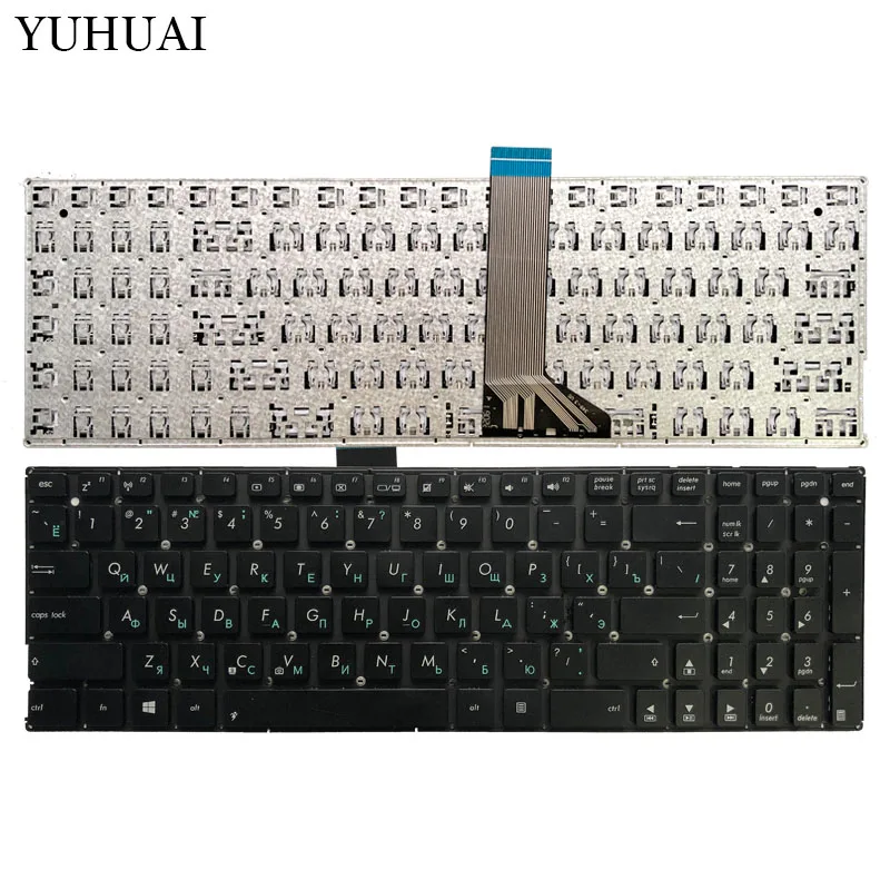 Новая русская клавиатура для ноутбука ASUS X502 X502CA X502C F502 F502C F502C F502CA с коротким кабелем