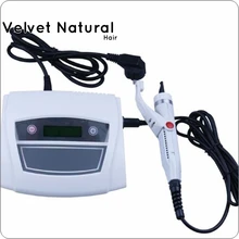 White Digital Ultrasonic Hair Extensions Fusion Machine/ Connector Ultrasonic Hair connector fusion Ultrasonic iron hair tools