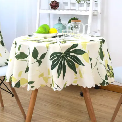 

Waterproof tablecloth Round Coffee tablecloth