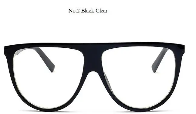 83164 Франция стильные винтажные солнцезащитные очки для женщин карамельный бренд дизайнерские черные Ретро Ким Кардашьян солнцезащитные очки для женщин УФ Защита - Цвет линз: Black Clear