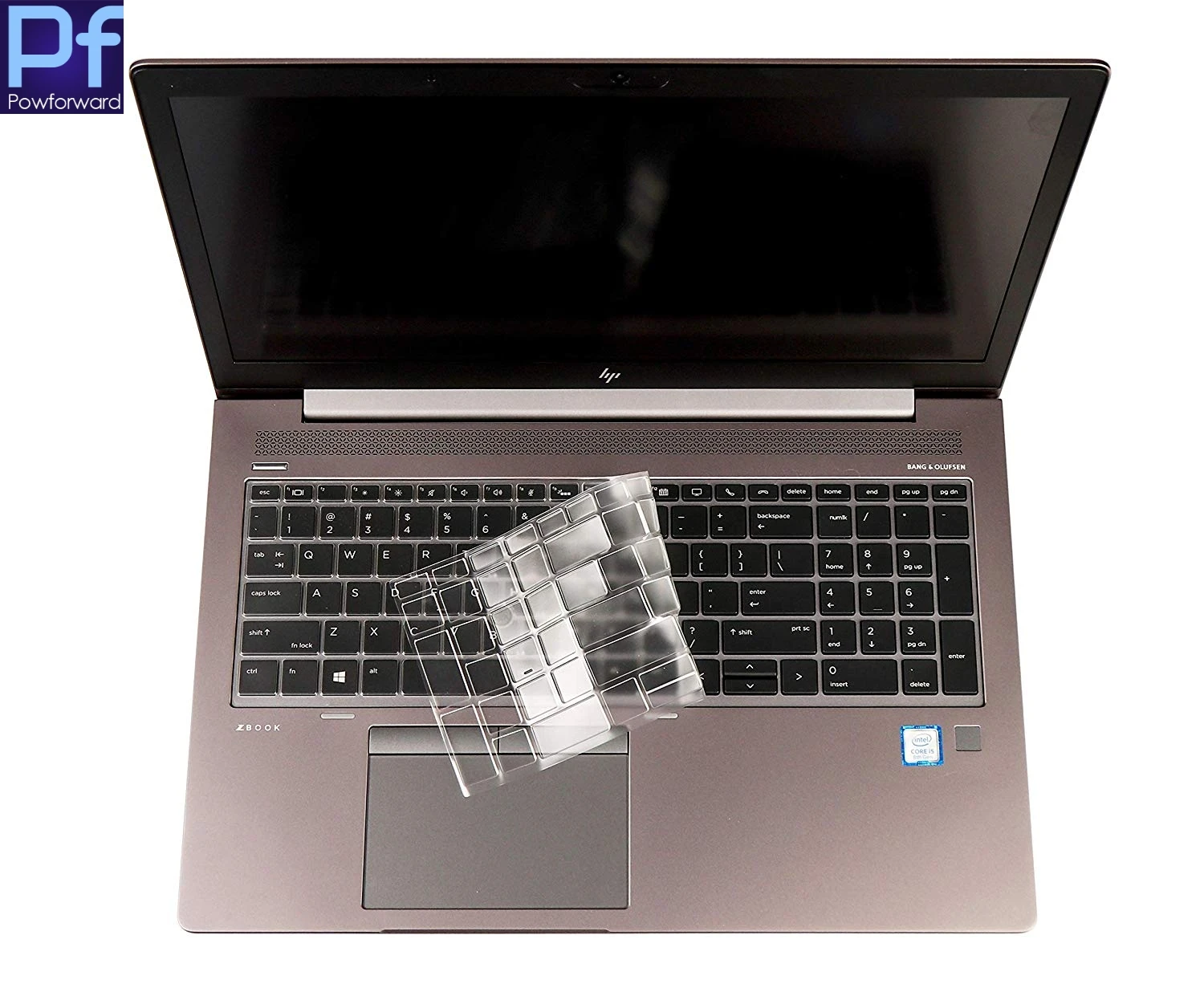 Премиум-силикон клавиатура Обложка совместимые 15," hp ZBook 15u G5 для hp EliteBook 850 G5/EliteBook 755 G5 ноутбук