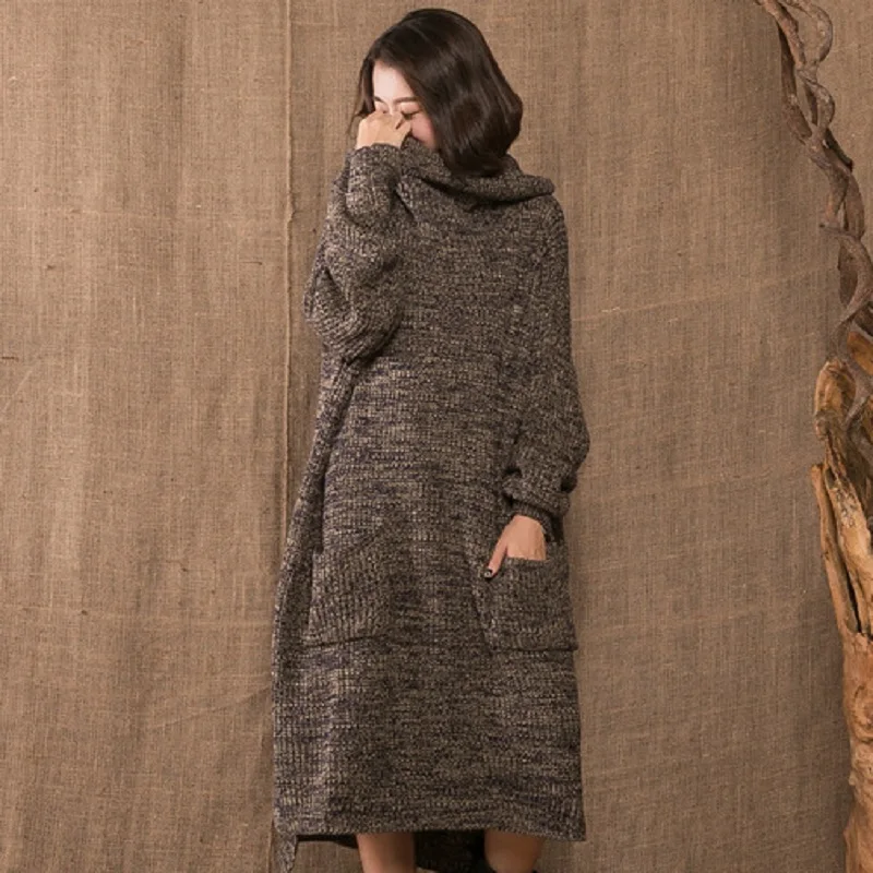 

new autumn/winter women's sweaters Maternity sweaters coat outerwear knitted long plus size sweater pregnant clothing 16929