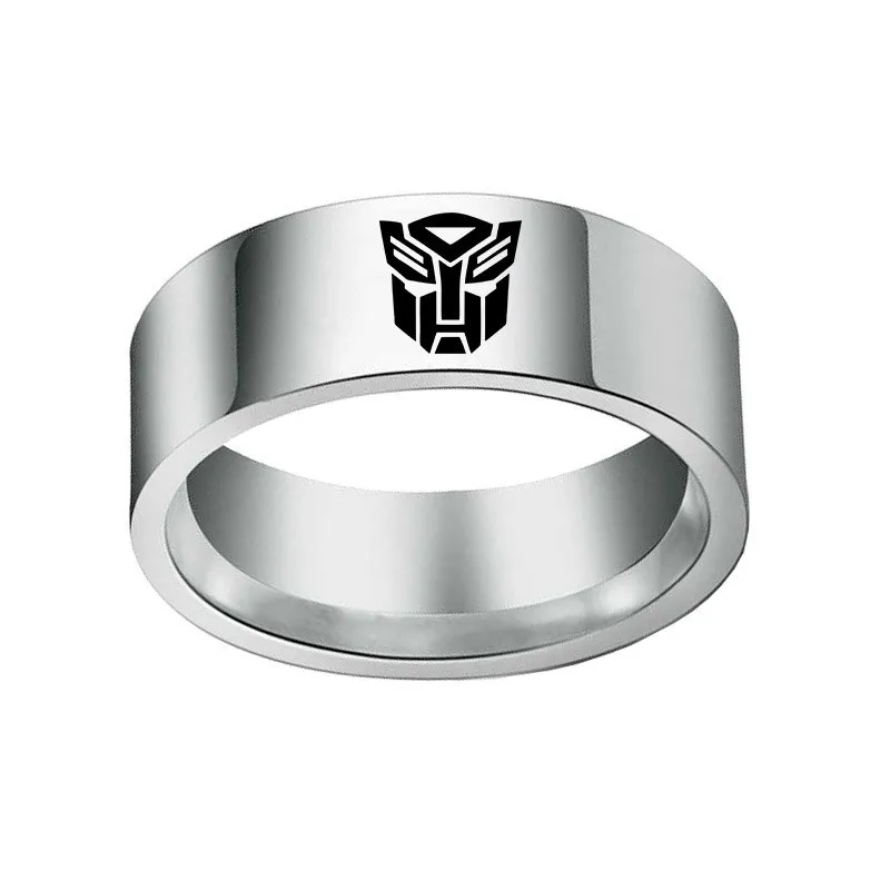 Мода Marvel кольцо Мстителей аниме связанные трансформаторы символы палец милые