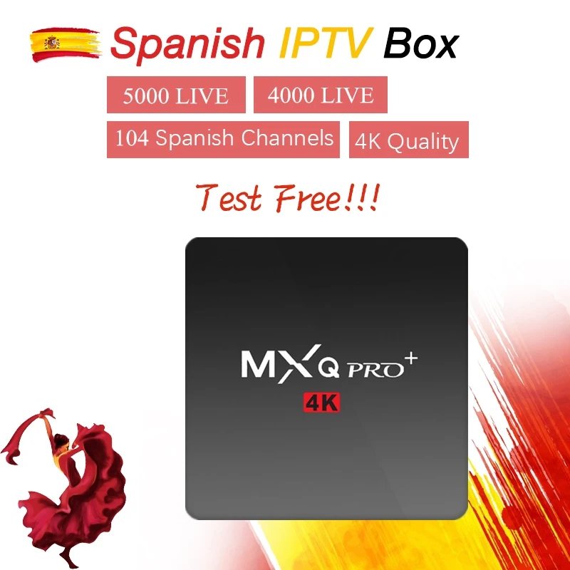 

MXQ PRO MINI Android 8.1 TV BOX 1G8G 2G16G Amlogic S905W IPTV Subscription French Spain German xxx Channels KING OTT Europe TV