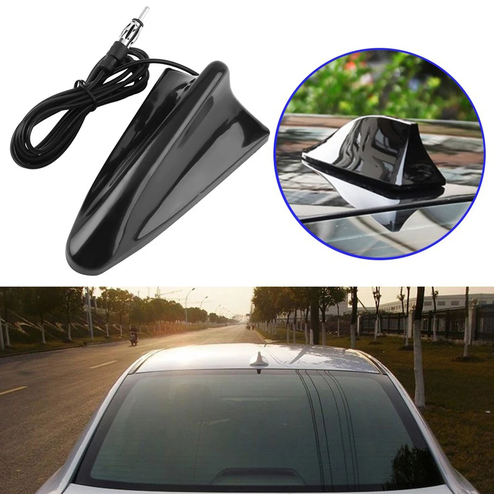 Car Shark Fin Antenna Auto Radio Signal Aerials Roof Antennas for BMW