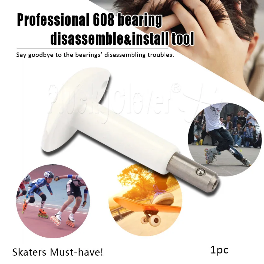Buy 1pc 608 Skate Bearing Puller Press for Skateboard