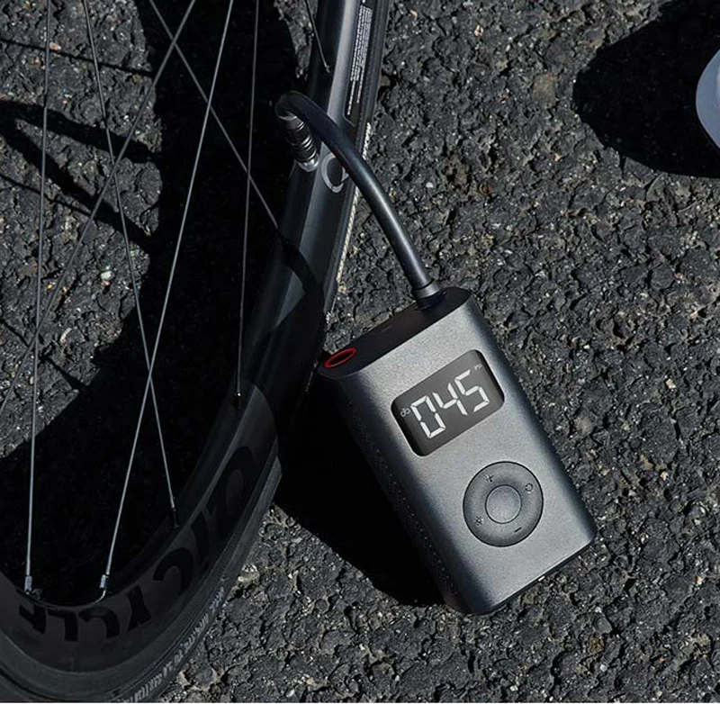 Baratos Xiaomi Mijia portátil inteligente Digital de detección de presión de neumáticos bomba infladora eléctrica para vehículo motocicleta fútbol americano