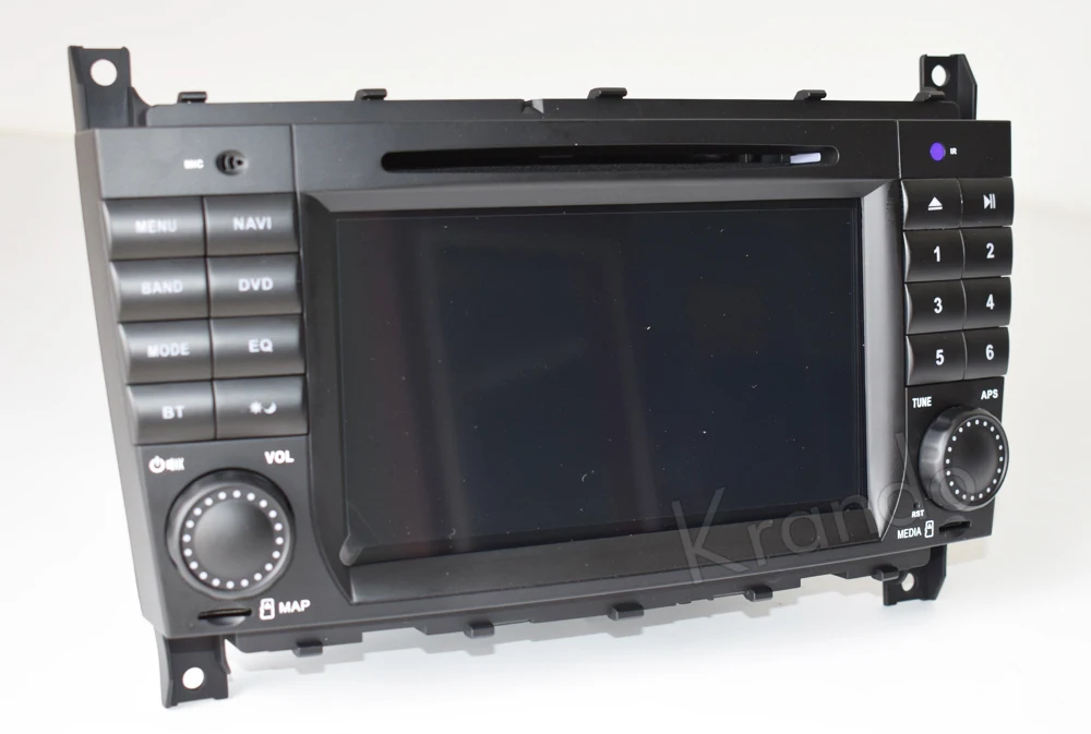 krando benz w203 2004 2005 2006 2007 android car radio gps dvd player navigation multimedia system (2)