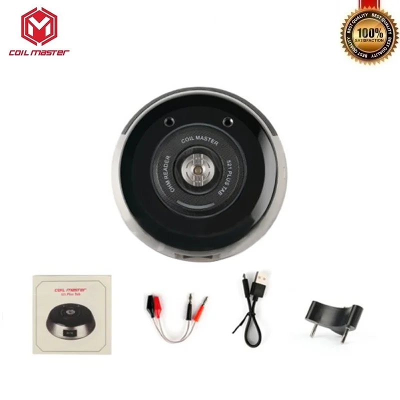 Original Coil Master 521 Plus Tab for Ohm Meter Coil Rebuilding Tank Core Burning VS CoilMaster
