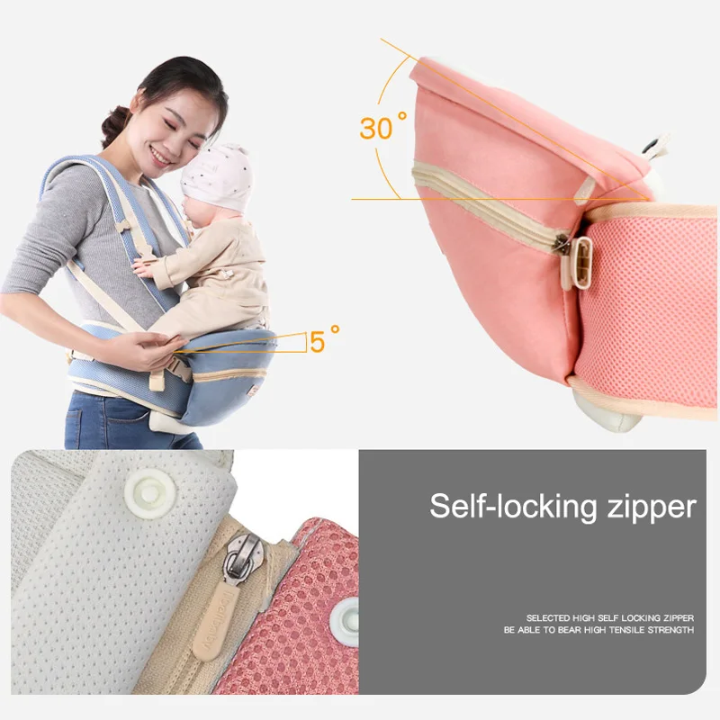 Ibelibaby Детские переноски без запаха, хлопок, бедра, сиденье для кормления, чехол, слинг для малышей, обертывание, всадник, для переноски ребенка, Мягкий ремень
