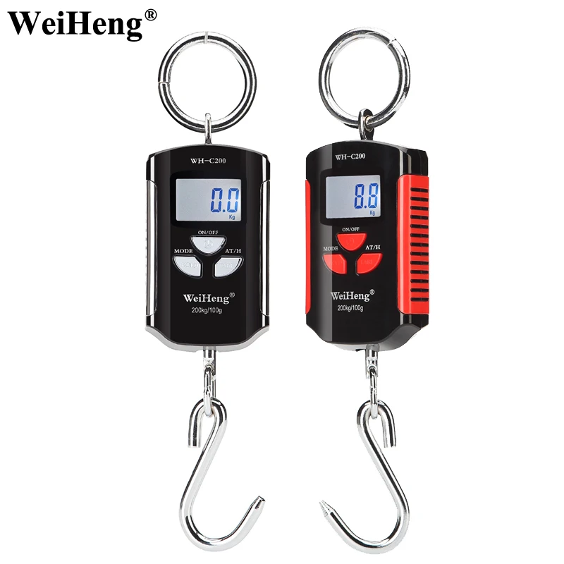 200kg/100g Mini Crane Scale Portable Digital Heavy Duty Industrial