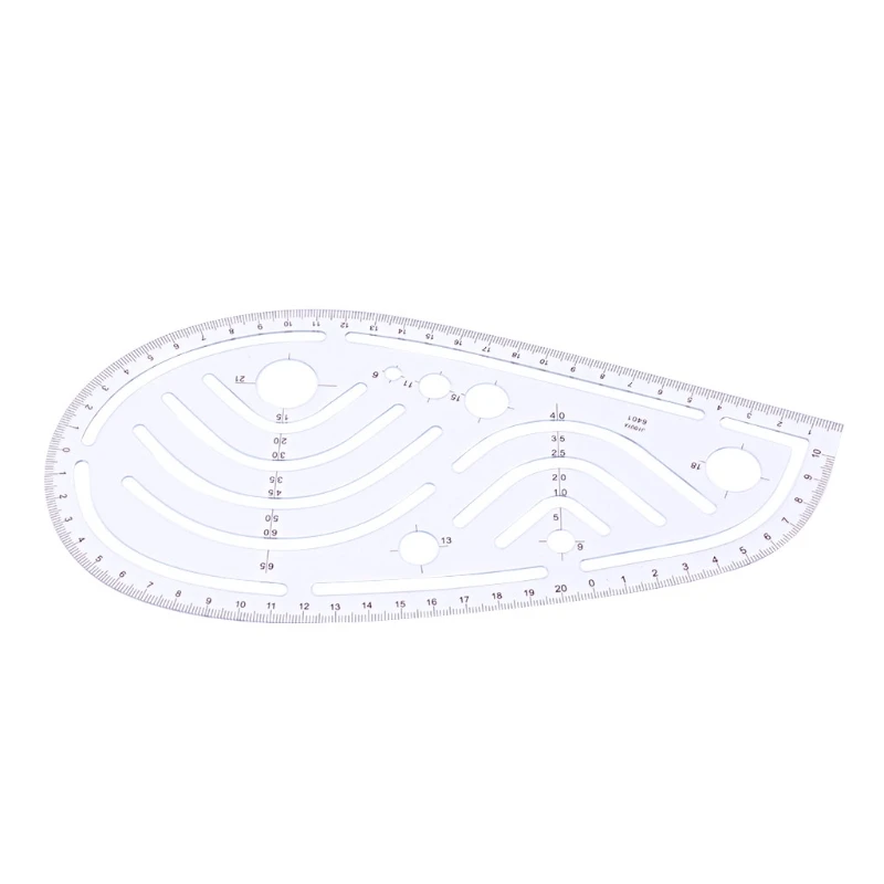 

Plastic Sewing Square Curve Ruler Tailor Drawing Craft Tool DIY Supply Tool