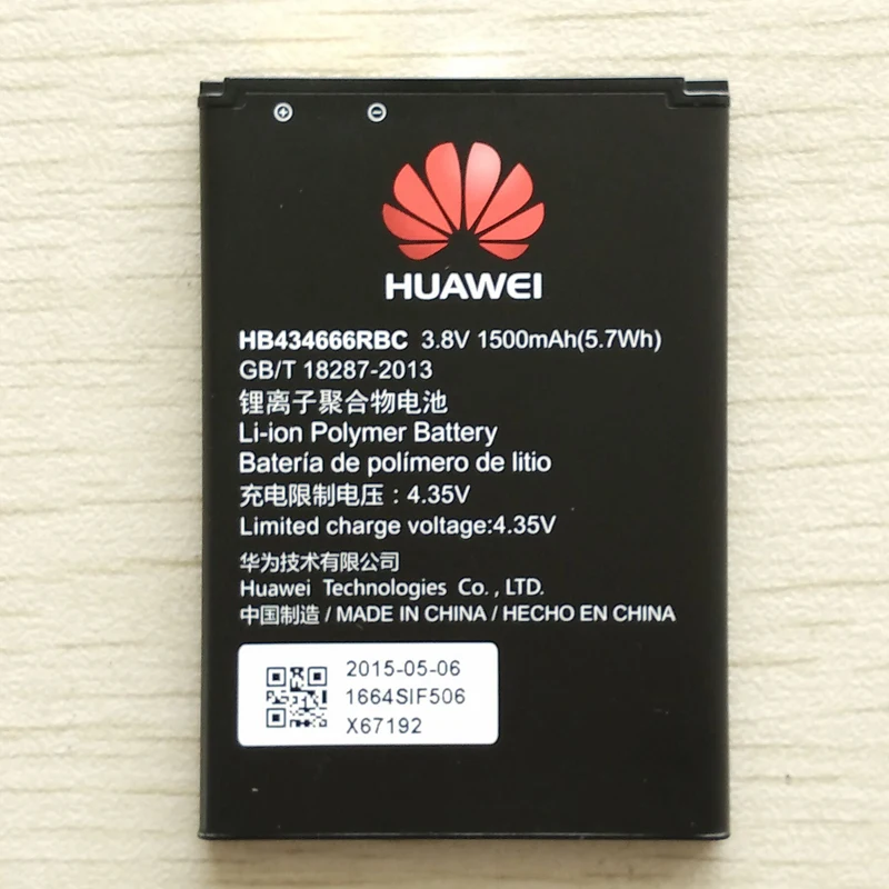 

3.8v batteries Rechargeable li-ion li-polymer built-in lithium polymer battery for HUAWEI E5573S-856/852/853 HB434666RBC wifi