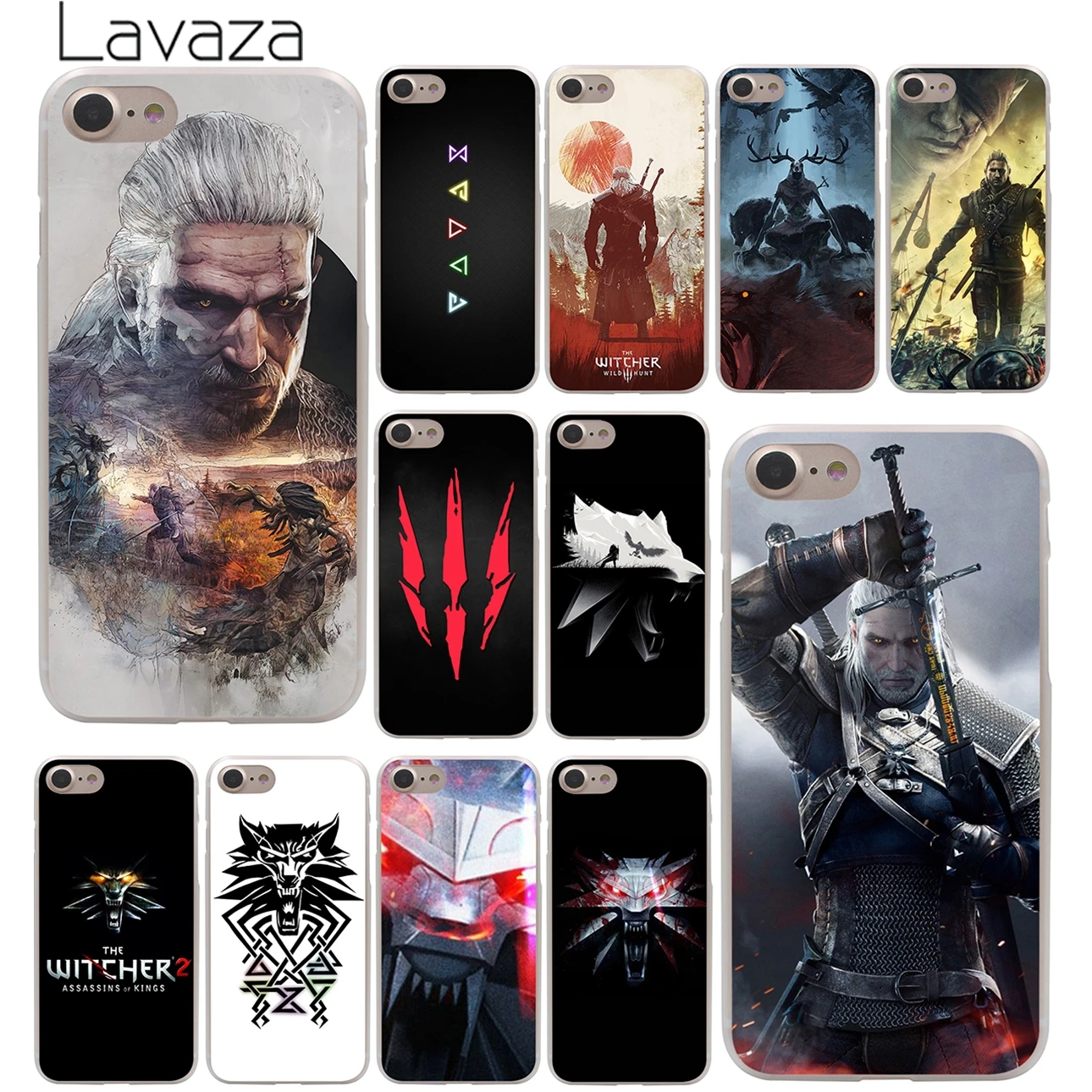Lavaza The Witcher Wild Hunt Hard Phone Cover Case for