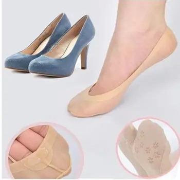 

1 Pairs Women Non Slip Anti Skid Liner Peds Low Cut Invisible Socks Set Kit