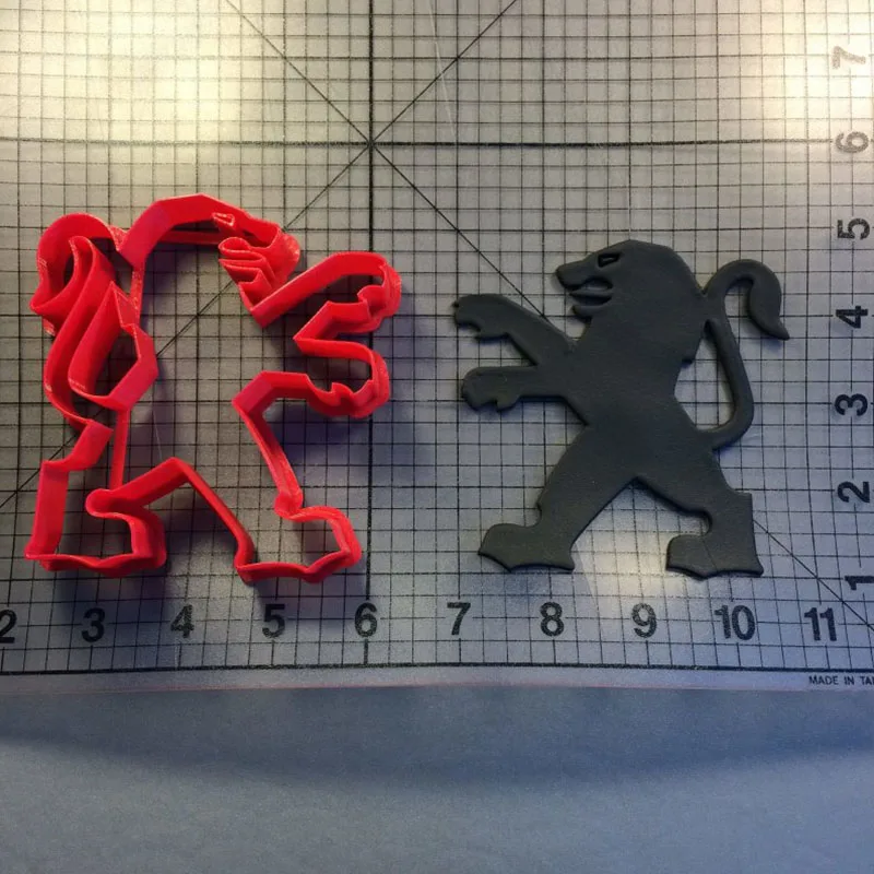 

Automotive Logo Cookie Cutter Custom Made 3D Printed Fondant Cupcake Top Cookie Cake Cutter Set Mould