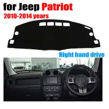 Car dashboard covers mat for Jeep Patriot 2010- years Right hand drive dashmat pad dash cover auto dashboard accessories