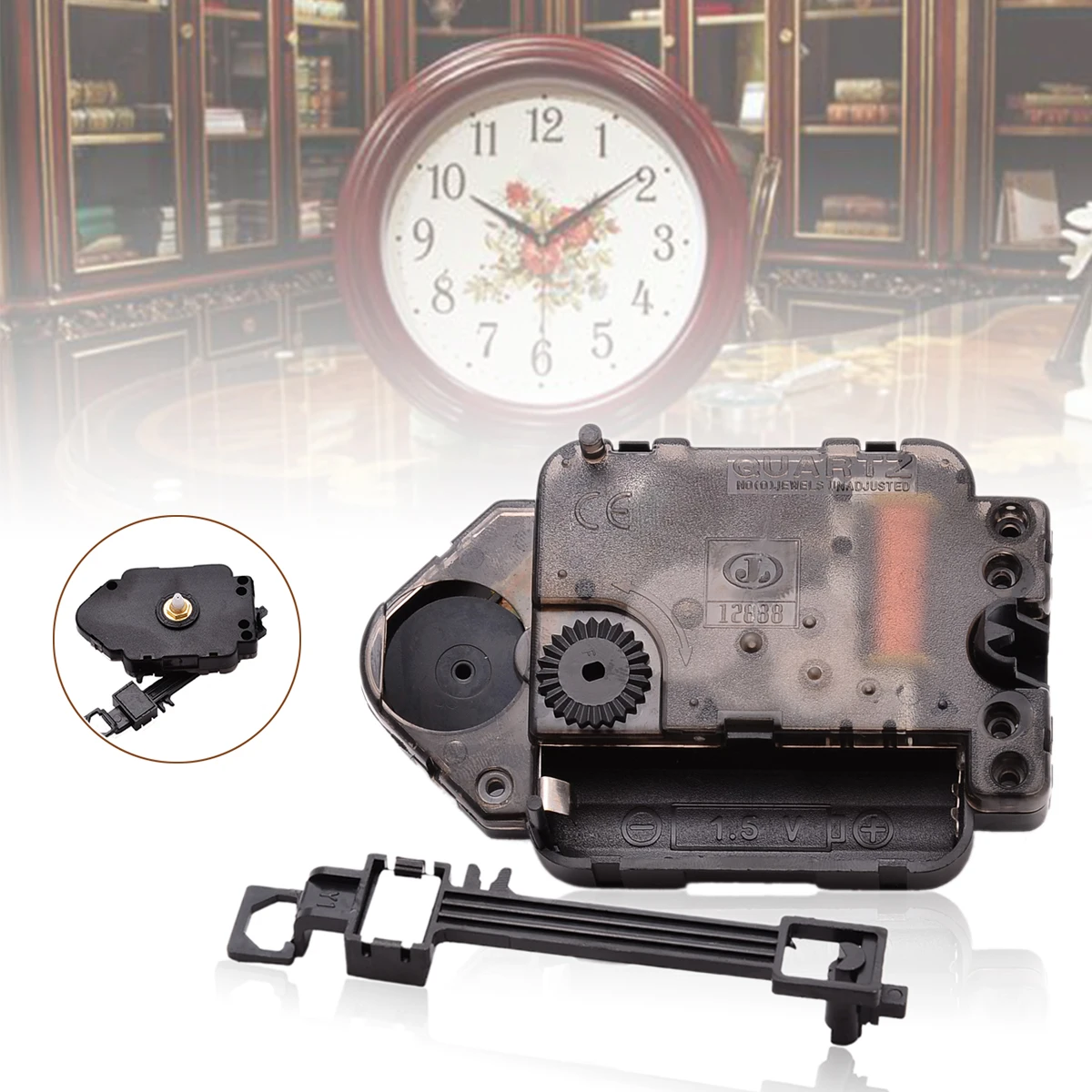 Replacement DIY Repair Quartz Clock Pendulum Movement Mechanism Motor&Hanger_ZH 