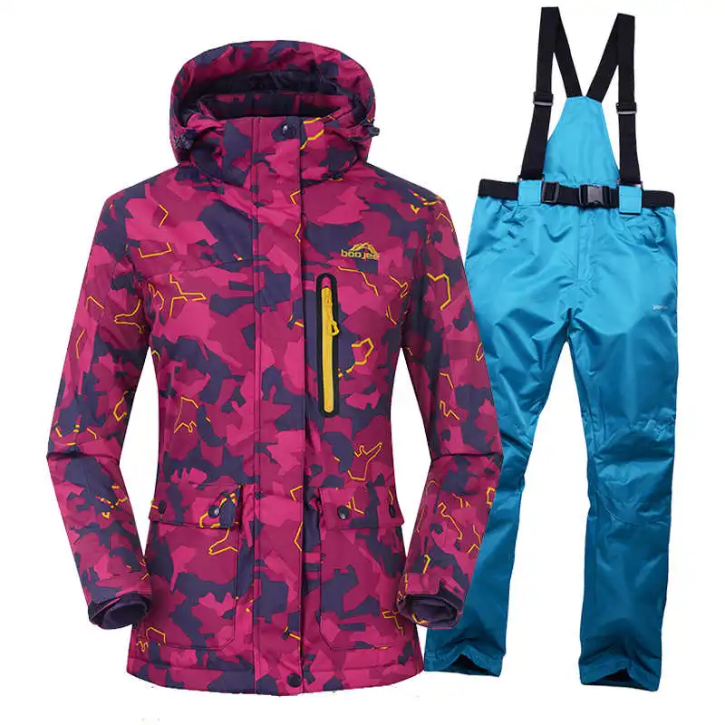 Водонепроницаемая ветрозащитная зимняя одежда высокое качество лыжные костюмы